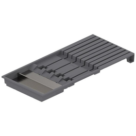 Blum AMBIA-LINE Knife Holder Orion Grey Size: 186mm ZC7M0200 by W&B