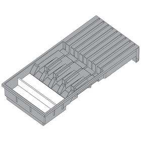 Blum AMBIA-LINE Knife Holder Orion Grey Size: 186mm ZC7M0200 by W&B