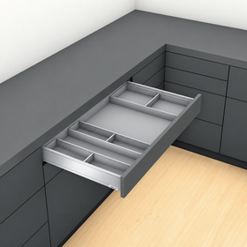 Blum AMBIA-LINE Steel Frame Series 1 Orion Grey Size: 500mm by W&B