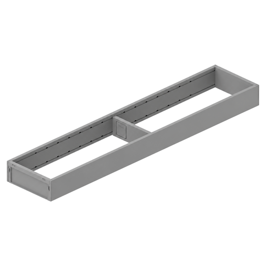 Blum AMBIA-LINE Series 1 Indium Grey 500mm steel frame drawer storage organiser