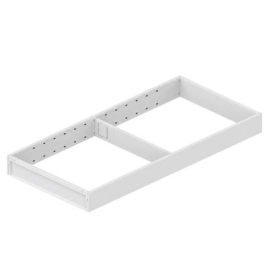 Blum AMBIA-LINE Series 2 450mm drawer organisation frame in Silk White