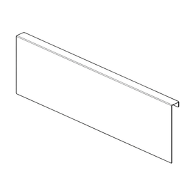 Blum AMBIA-LINE Back Adapter 1 C Height 177mm Silk White Size: 218mm ZC7A0POC by W&B