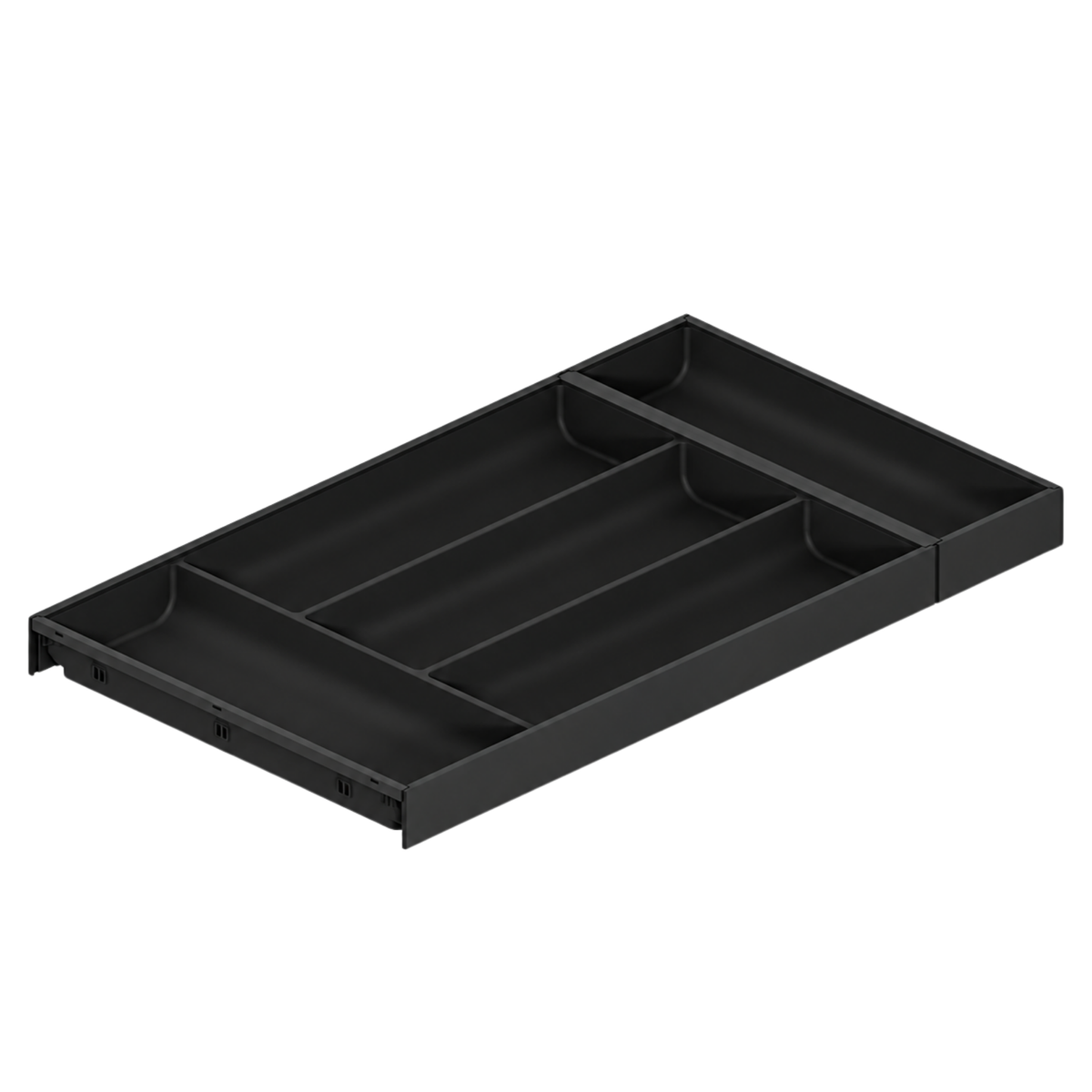 Blum AMBIA-LINE Soft Touch Carbon Black Size: 550mm ZC7S550BS3 by W&B
