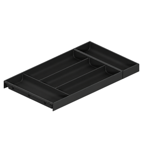 Blum AMBIA-LINE Soft Touch Carbon Black Size: 550mm ZC7S550BS3 by W&B