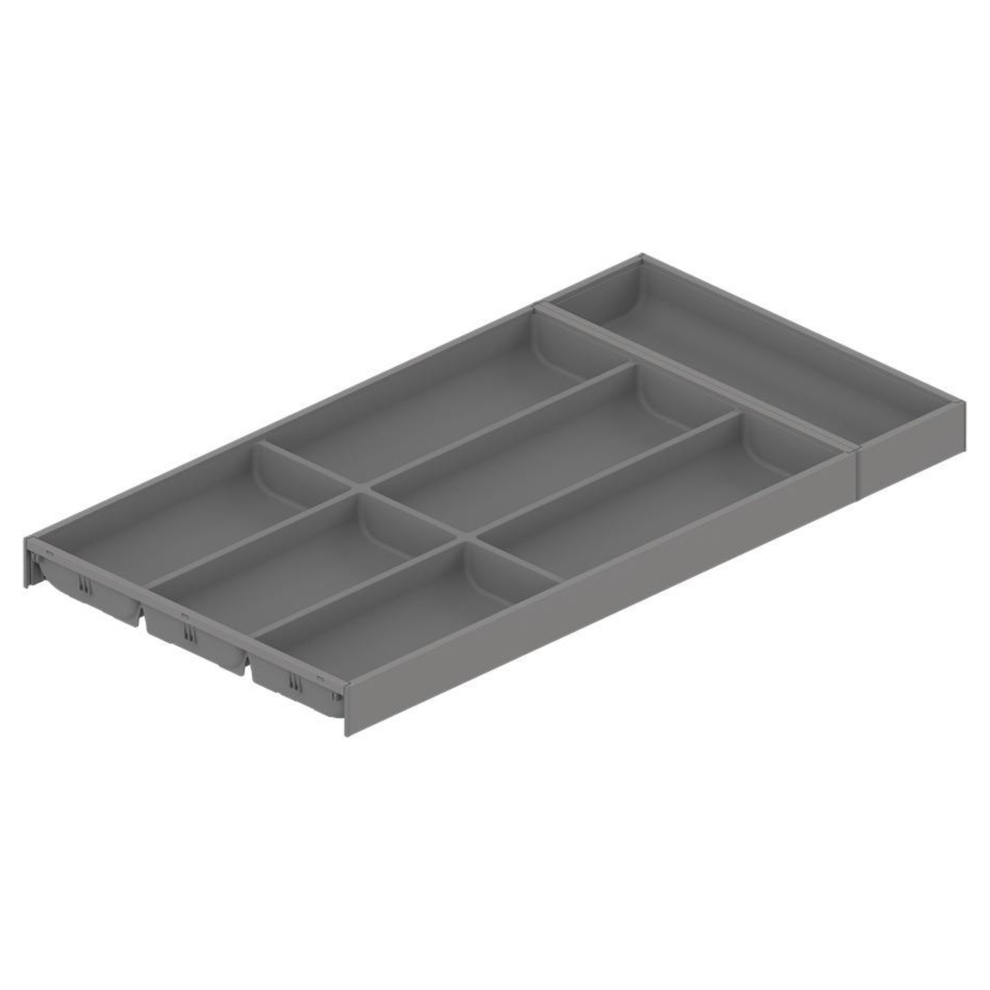 Blum AMBIA-LINE Soft Touch Indium Grey Size: 600mm by W&B