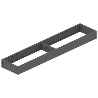 Blum AMBIA-LINE 550 mm steel frame drawer organiser in Orion Grey for LEGRABOX and MERIVOBOX – ZC7S550RS1