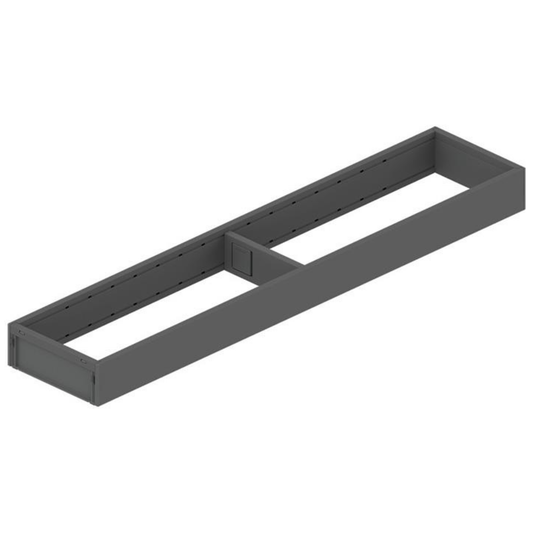 Blum AMBIA-LINE 550 mm steel frame drawer organiser in Orion Grey for LEGRABOX and MERIVOBOX – ZC7S550RS1