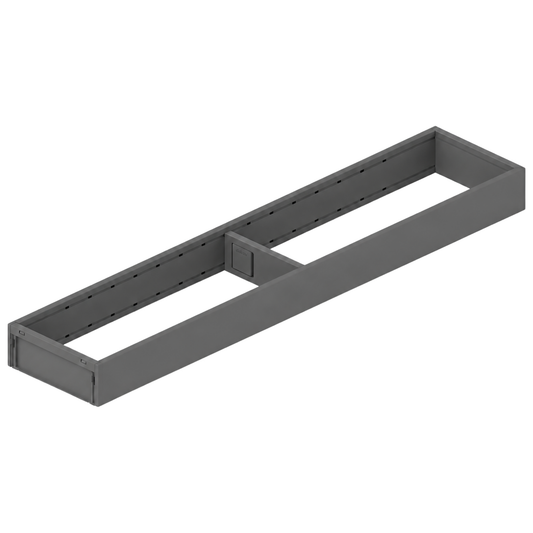 Blum AMBIA-LINE Series 1 Orion Grey 600mm steel frame drawer organiser for LEGRABOX and MERIVOBOX
