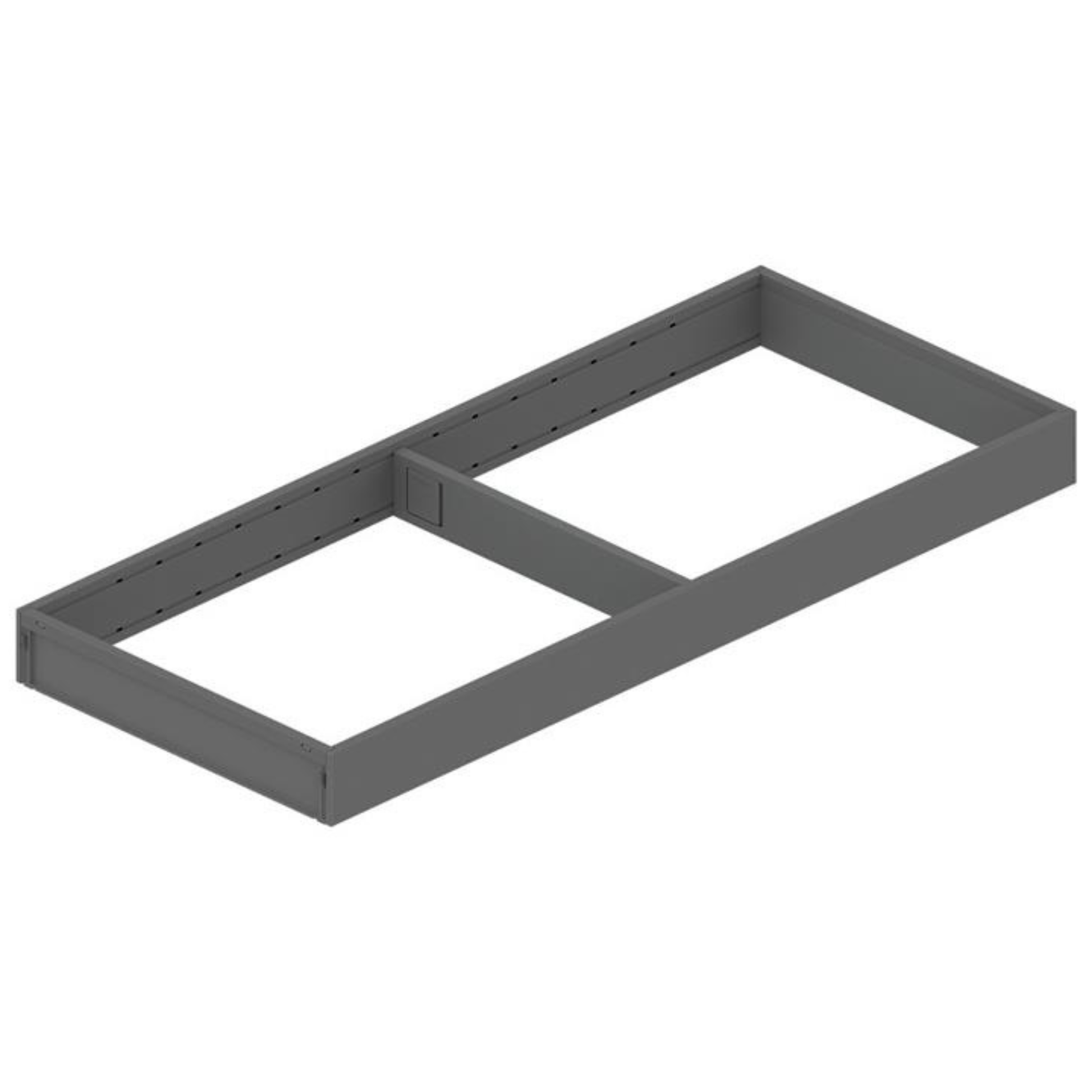 Blum AMBIA-LINE 450 mm steel frame drawer organiser in Orion Grey for LEGRABOX and MERIVOBOX – ZC7S450RS2