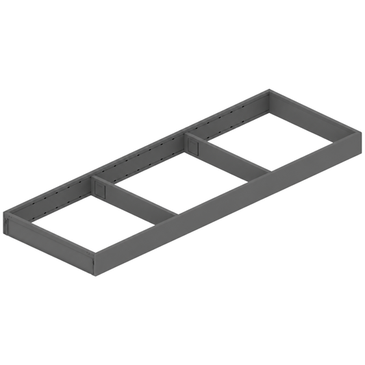 Blum AMBIA-LINE Series 2 Orion Grey 600mm steel frame drawer organiser for LEGRABOX and MERIVOBOX