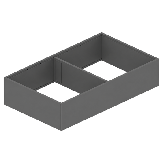 Blum AMBIA-LINE Series 4 Orion Grey steel frame 370mm x 218mm drawer organiser