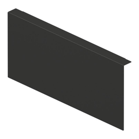 Blum AMBIA-LINE Back Adapter 1 C Height 177mm Carbon Black Size: 242mm ZC7A0U0C by W&B