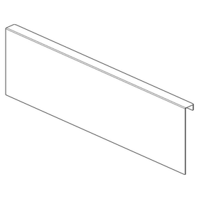 Blum AMBIA-LINE Back Adapter 1 C Height 177mm Orion Grey Size: 218mm by W&B