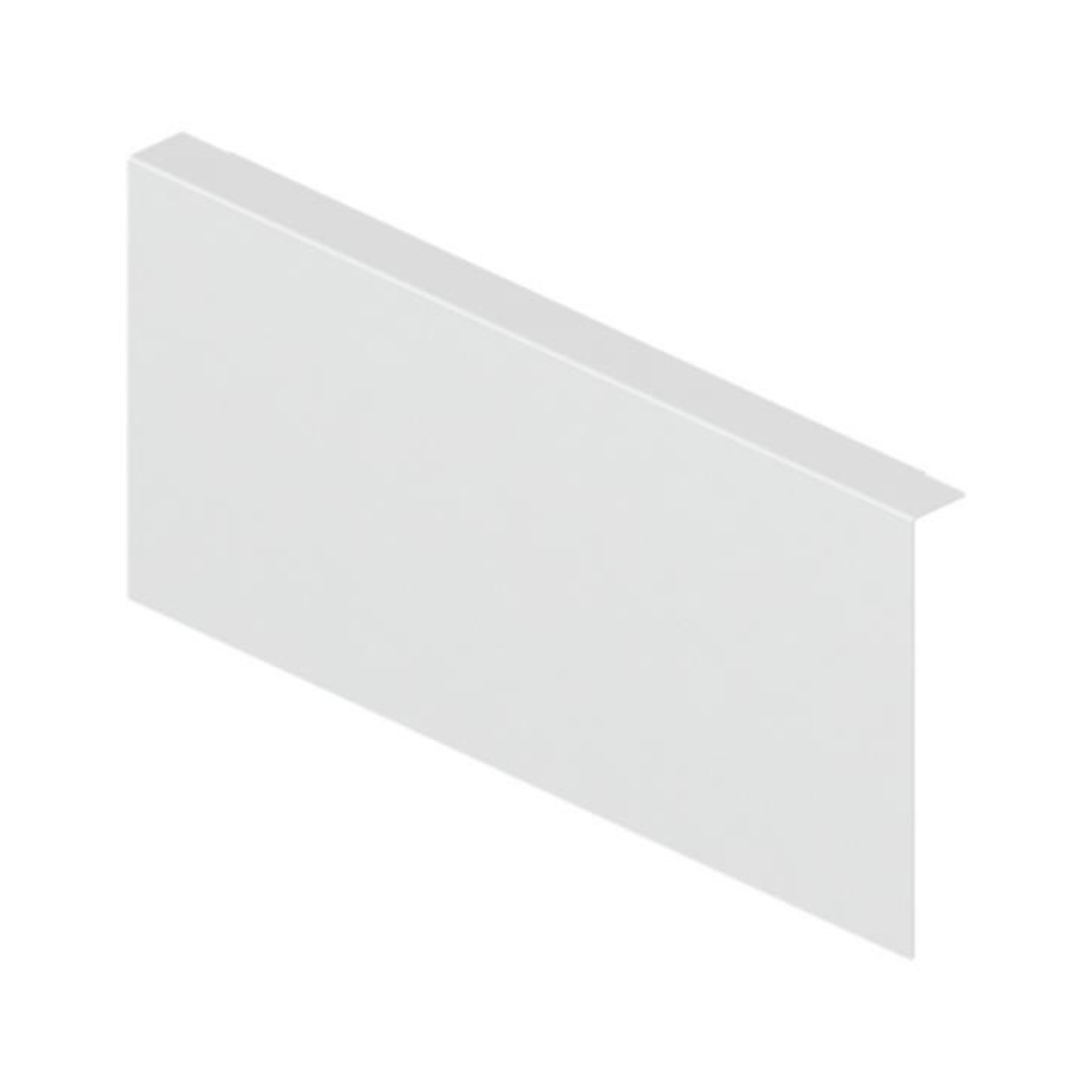 Blum AMBIA-LINE Back Adapter 1 C Height 177mm Silk White Size: 242mm ZC7A0POC by W&B