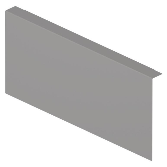 Blum AMBIA‑LINE E Height 192 mm back adapter in Indium Grey for chipboard drawer back – ZC7A0U0C