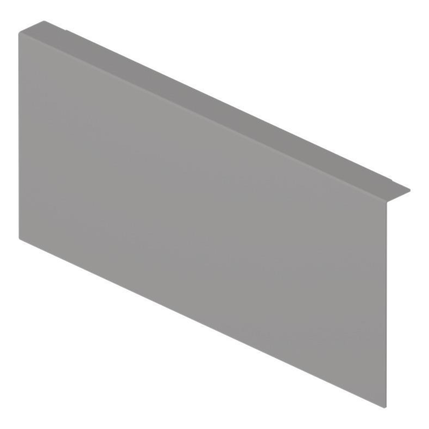 Blum AMBIA-LINE Back Adapter E Height 192mm Indium Grey. Size: 217mm by W&B