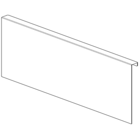 Blum AMBIA-LINE Back Adapter F Height 241mm Orion Grey by W&B