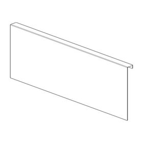Blum AMBIA-LINE Back Adapter F Height 241mm Silk White ZC7A0P0F by W&B