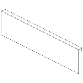 Blum AMBIA-LINE Back Adapter K Height 128.5mm Orion Grey by W&B