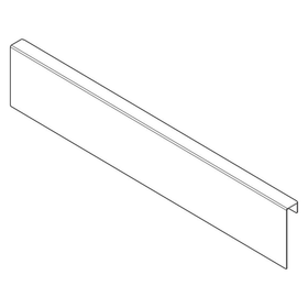 Blum AMBIA-LINE Back Adapter M Height 90.5mm Indium Grey by W&B
