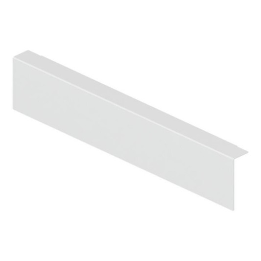 Blum AMBIA‑LINE 90.5 mm M Height Silk White back adapter for chipboard drawer back – ZC7A0U0M