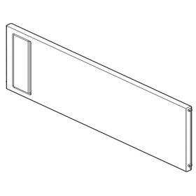 Blum AMBIA-LINE Cross Divider for LEGRABOX and MERIVOBOX Carbon Black ZC7Q0U0FS Height: 110mm Width: 242mm by W&B