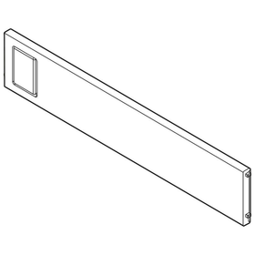 Blum AMBIA-LINE Cross Divider for LEGRABOX and MERIVOBOX Indium Grey Height: 50mm Width: 242mm by W&B