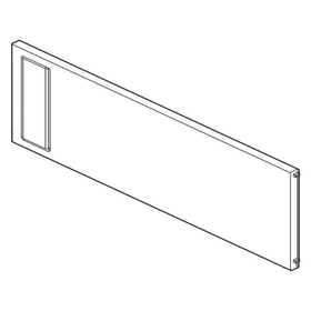 Blum AMBIA-LINE Cross Divider for LEGRABOX and MERIVOBOX Orion Grey Height: 110mm Width: 242mm by W&B