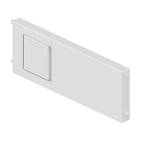 Blum AMBIA-LINE Cross Divider for LEGRABOX and MERIVOBOX Silk White Height: 50mm Width: 100mm by W&B