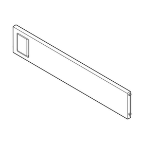 Blum AMBIA-LINE Cross Divider for LEGRABOX and MERIVOBOX Silk White Height: 50mm Width: 242mm by W&B