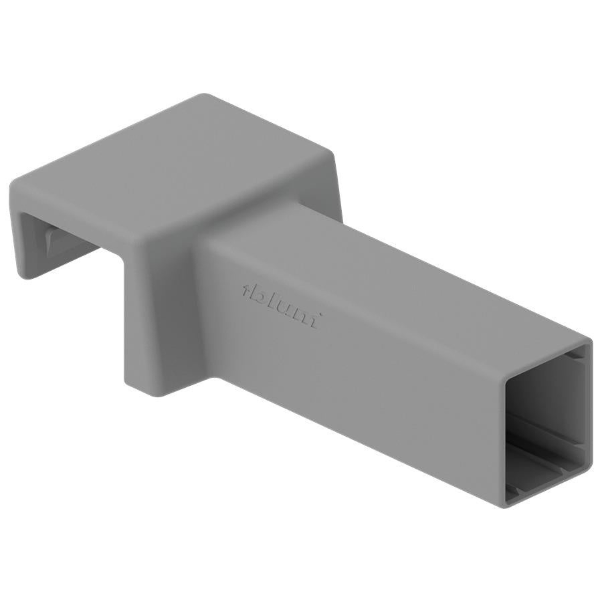 Blum AMBIA‑LINE Indium Grey cross gallery connector for MERIVOBOX drawer internal organising – ZC4U10E0