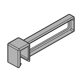 Blum AMBIA-LINE Lateral Divider for Cross Gallery for LEGRABOX Silk White ZC7U10F0 by W&B