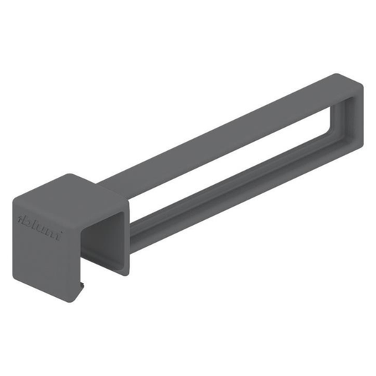 Blum AMBIA‑LINE Orion Grey lateral divider for LEGRABOX & MERIVOBOX cross gallery drawer organisation – ZC7U10F0