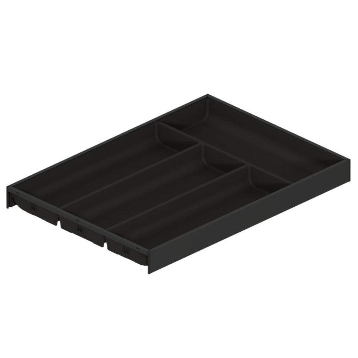 Blum AMBIA-LINE Soft Touch Carbon Black Size: 450mm ZC7S450BS3 by W&B