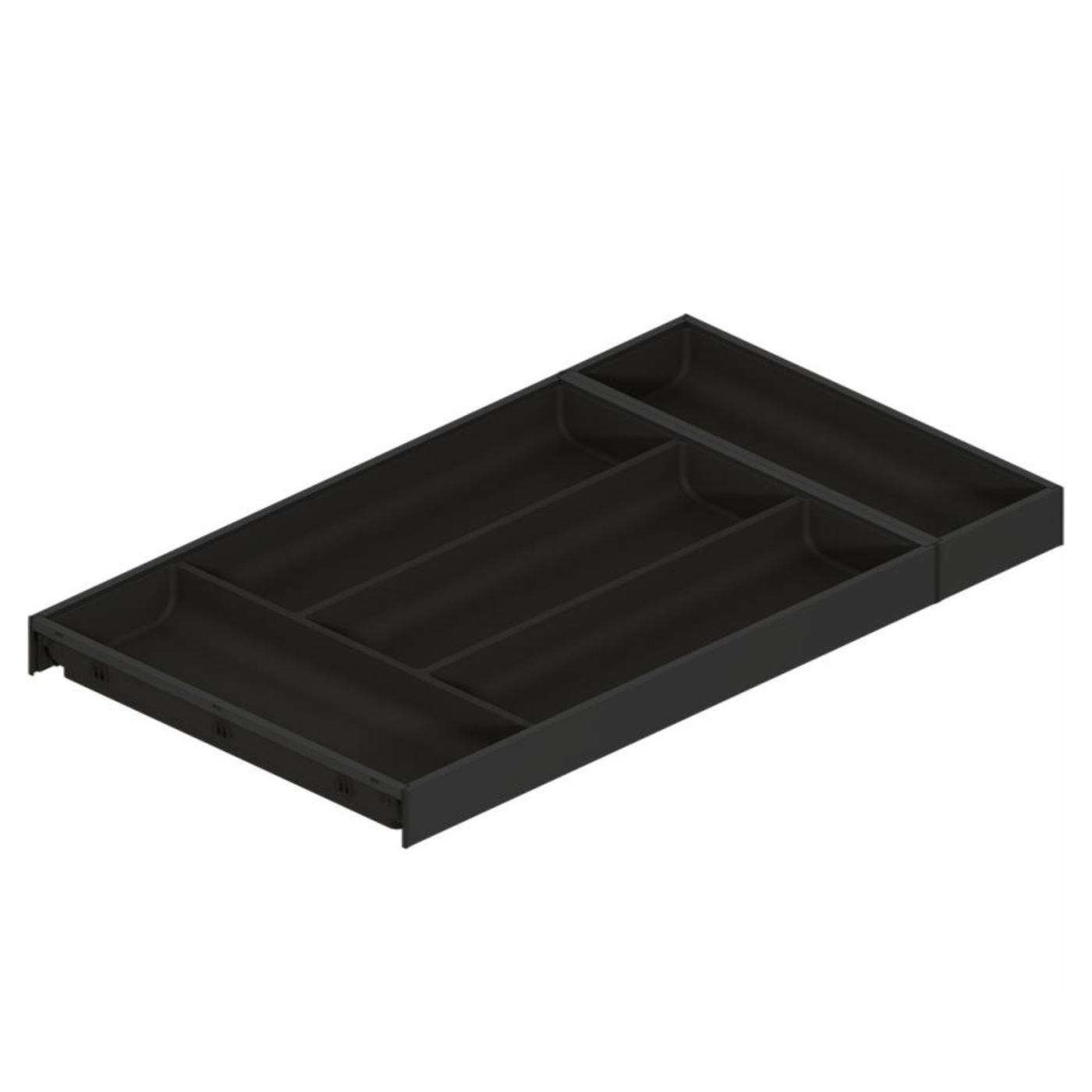 Blum AMBIA-LINE Soft Touch Carbon Black Size: 550mm ZC7S550BS3 by W&B