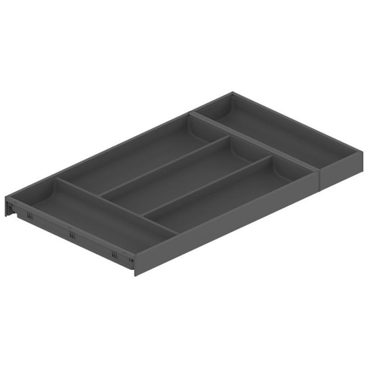 Blum AMBIA‑LINE 550 mm Orion Grey soft touch cutlery and utensil drawer insert – ZC7S550BS3