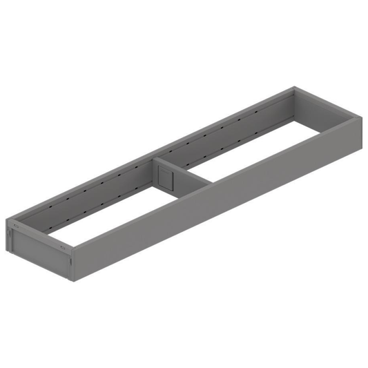 Blum AMBIA‑LINE 450 mm Indium Grey steel frame drawer organiser for LEGRABOX and MERIVOBOX – ZC7S450RS1