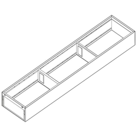 Blum AMBIA-LINE Steel Frame Series 1 Silk White Size: 600mm ZC7S600RS1 by W&B