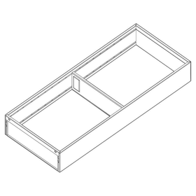 Blum AMBIA-LINE Steel Frame Series 2 Indium Grey Size: 450mm by W&B