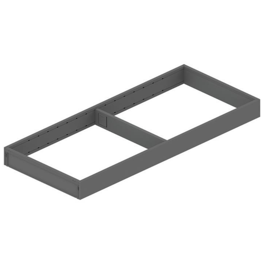 Blum AMBIA‑LINE 450 mm steel frame drawer organiser in Orion Grey for LEGRABOX and MERIVOBOX – ZC7S450RS2