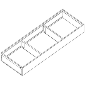 Blum AMBIA-LINE Steel Frame Series 2 Orion Grey Size: 600mm by W&B