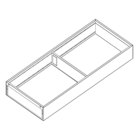 Blum AMBIA-LINE Steel Frame Series 2 Silk White Size: 500mm ZC7S500RS2 by W&B