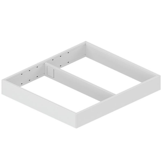Blum AMBIA‑LINE Series 3 270 mm silk white steel drawer frame for LEGRABOX and MERIVOBOX internal organisation