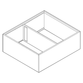 Blum AMBIA-LINE Steel Frame Series 5 Silk White Size: 270mm ZC7F300RSU by W&B