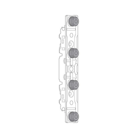 Blum AVENTOS HS/HL/HK EXPANDO T Front Fixing Bracket for thin fronts. by Wilson & Bradley