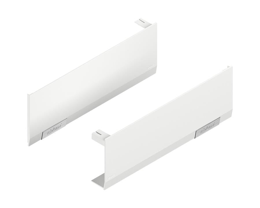 Blum AVENTOS HF top/HS top/HL top Cover Caps in Silk White by W&B