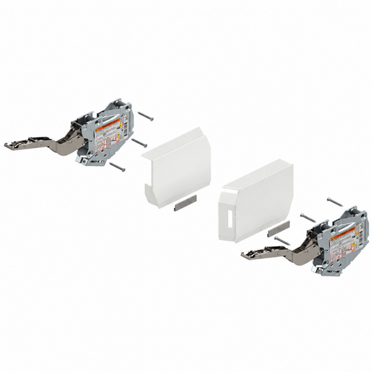 Blum AVENTOS HK-S BLUMOTION lift mechanism set in White, 400–1000 power factor