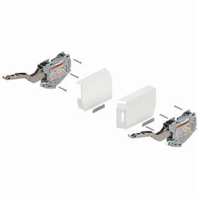 Blum AVENTOS Overhead Stay HK-S Lift Mechanism Set with BLUMOTION in White. Power Factor: 960 - 2215. Cabinet height to maximum of 600mm 20K2E00 by W&B