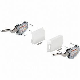 Blum AVENTOS Overhead Stay HK-S Lift Mechanism Set with TIP-ON in White Power Factor 400 - 1000 Cabinet height to a maximum of 600mm by W&B
