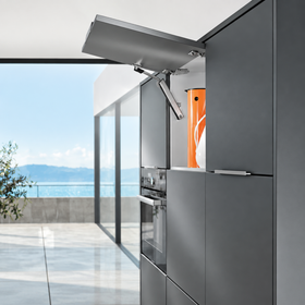 Blum AVENTOS HK-XS Stay Lift, Lift Mechanism, Power Factor = 180-800 TIP ON by W&B
